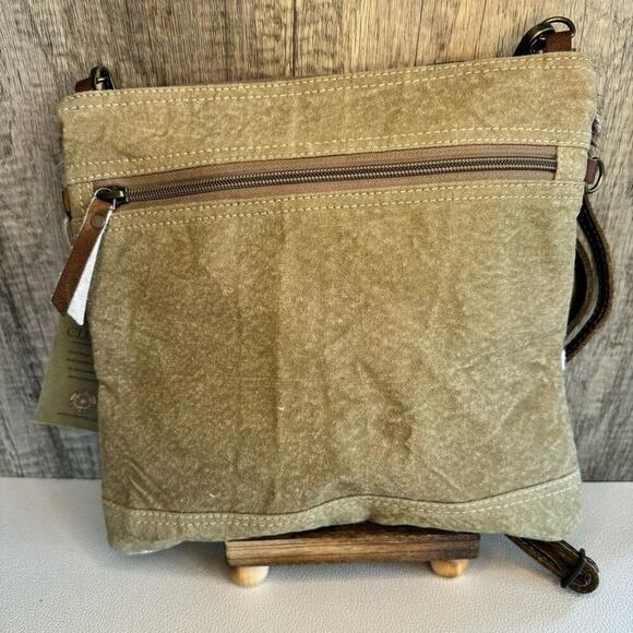 Canvas Fabric Purse Boho Crossbody Bag New FAST SHIP - Picture 6 of 8